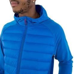 Trespass Men's DLX Hooded Down Jacket Cade -Adventure Pulse cade majkdon20003 blu m06