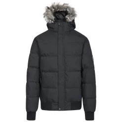 Trespass Men's DLX Hooded Down Jacket Calgary