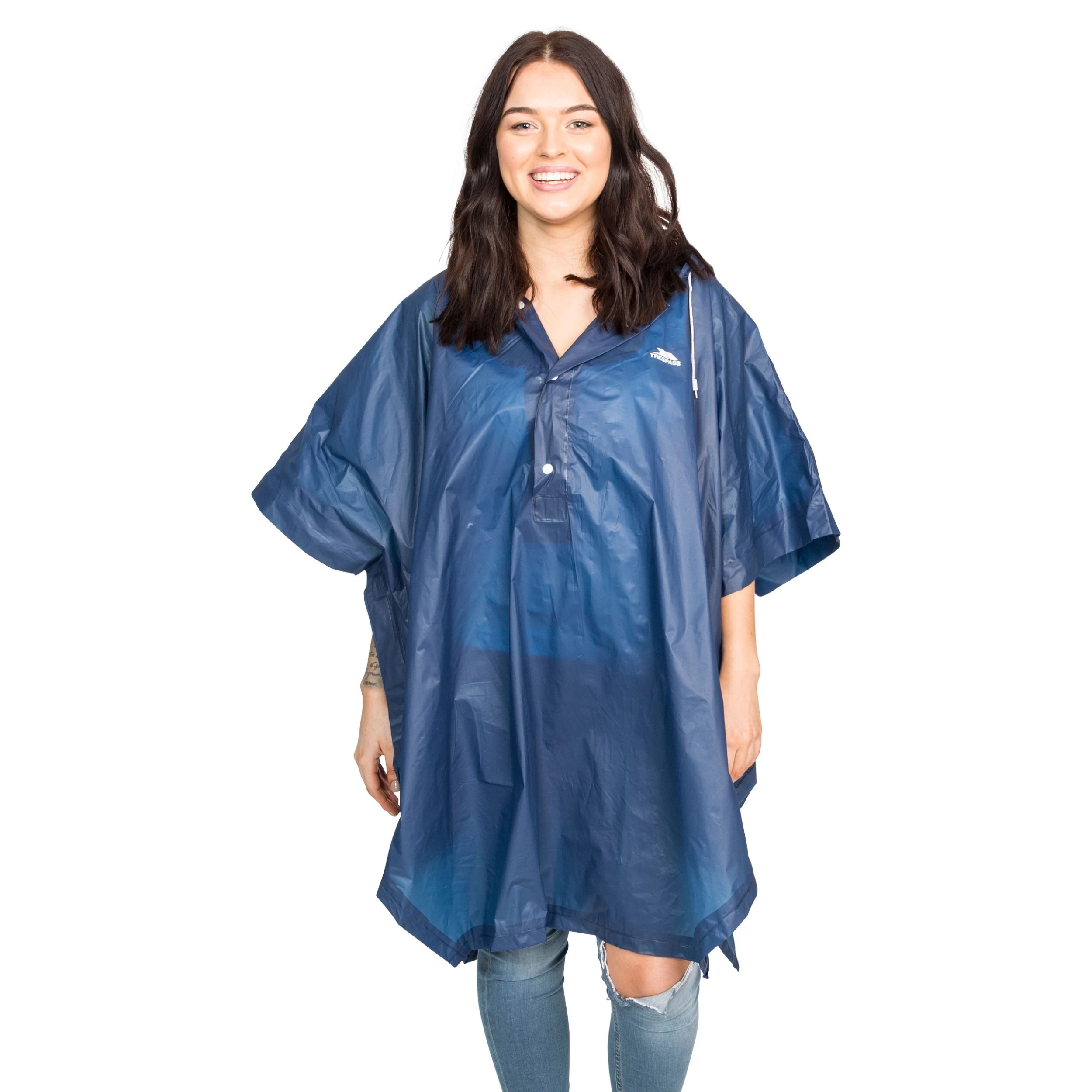 Trespass Unisex Waterproof Poncho Canopy 2 Trespass Unisex Waterproof Poncho Canopy - Image 2