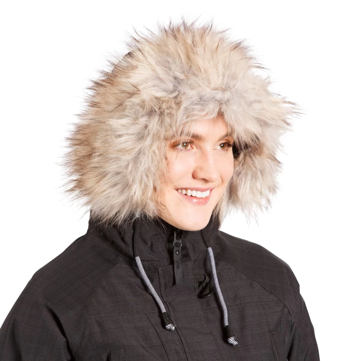 Trespass Womens Waterproof Parka Jacket Caption 5 Trespass Womens Waterproof Parka Jacket Caption - Image 5