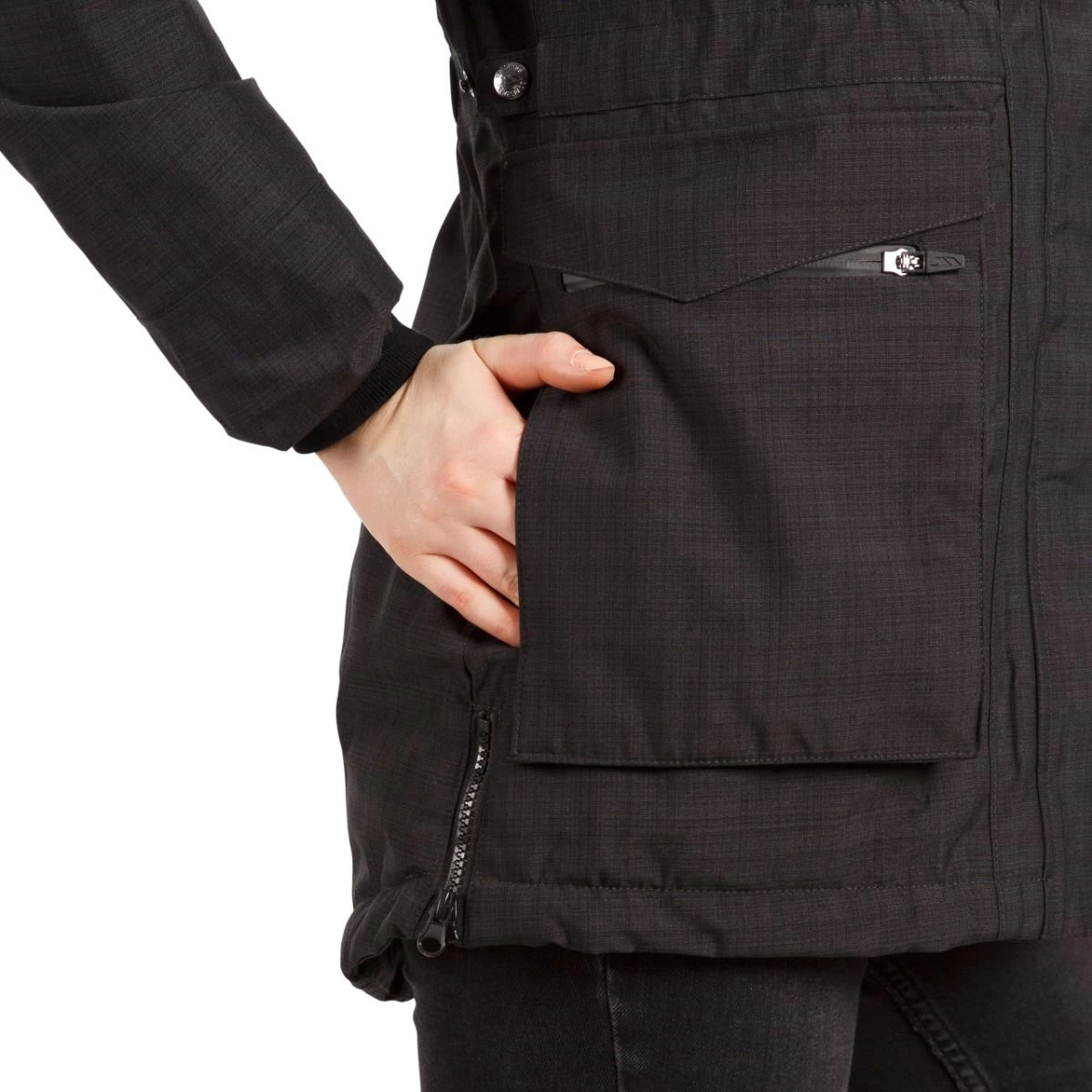 Trespass Womens Waterproof Parka Jacket Caption 6 Trespass Womens Waterproof Parka Jacket Caption - Image 6