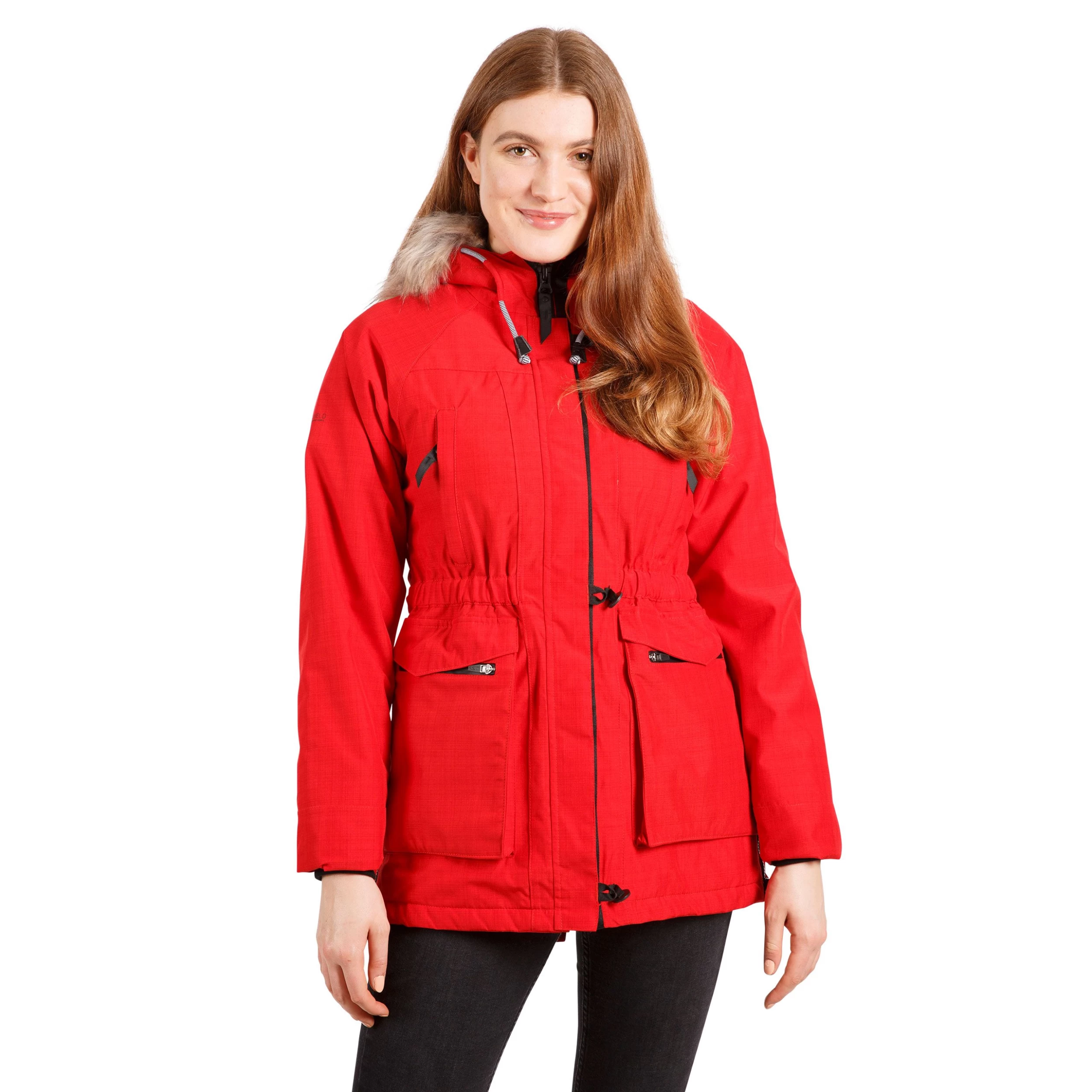 Trespass Womens Waterproof Parka Jacket Caption 10 Trespass Womens Waterproof Parka Jacket Caption - Image 10