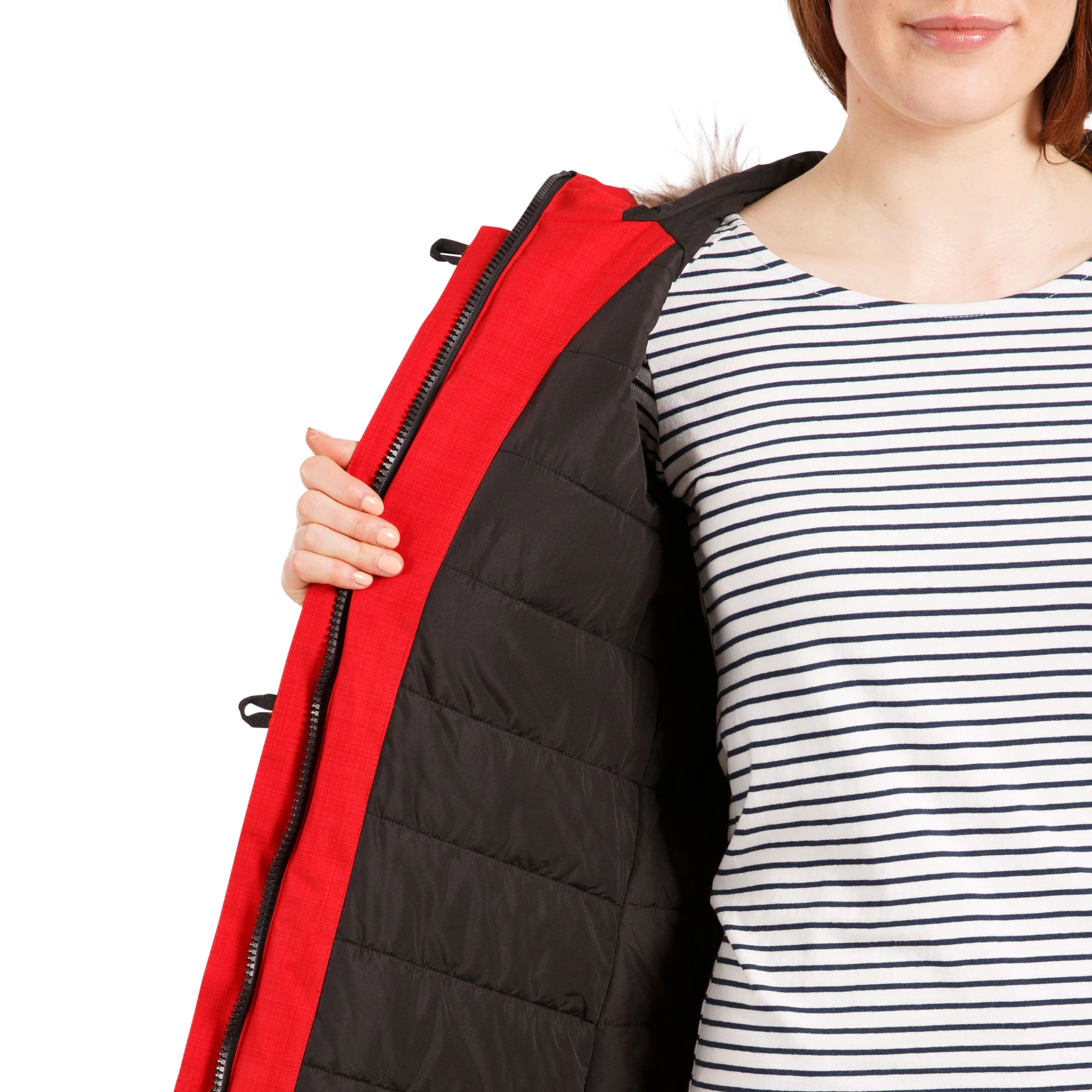 Trespass Womens Waterproof Parka Jacket Caption 13 Trespass Womens Waterproof Parka Jacket Caption - Image 13