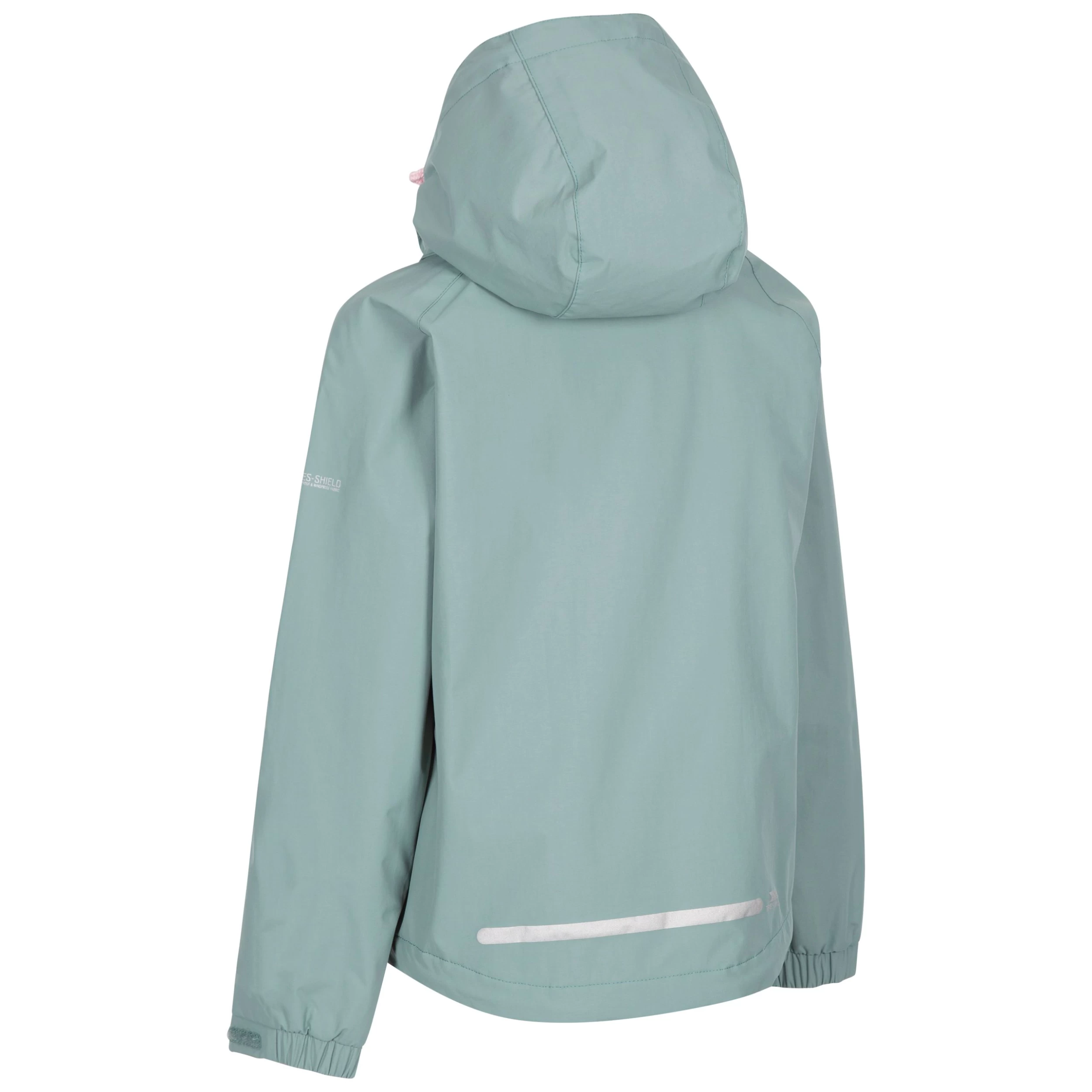 Trespass Kids' Waterproof Jacket TP50 Capture - TEAL MIST 2/3 2 Trespass Kids' Waterproof Jacket TP50 Capture - TEAL MIST 2/3 - Image 2