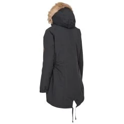 Trespass Womens Fleece Lined Parka Jacket Celebrity - Junior Size -Adventure Pulse celebrity fajkran20004 blk b 3 1