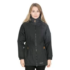 Trespass Womens Fleece Lined Parka Jacket Celebrity - Junior Size -Adventure Pulse celebrity fajkran20004 blk m01 2 1