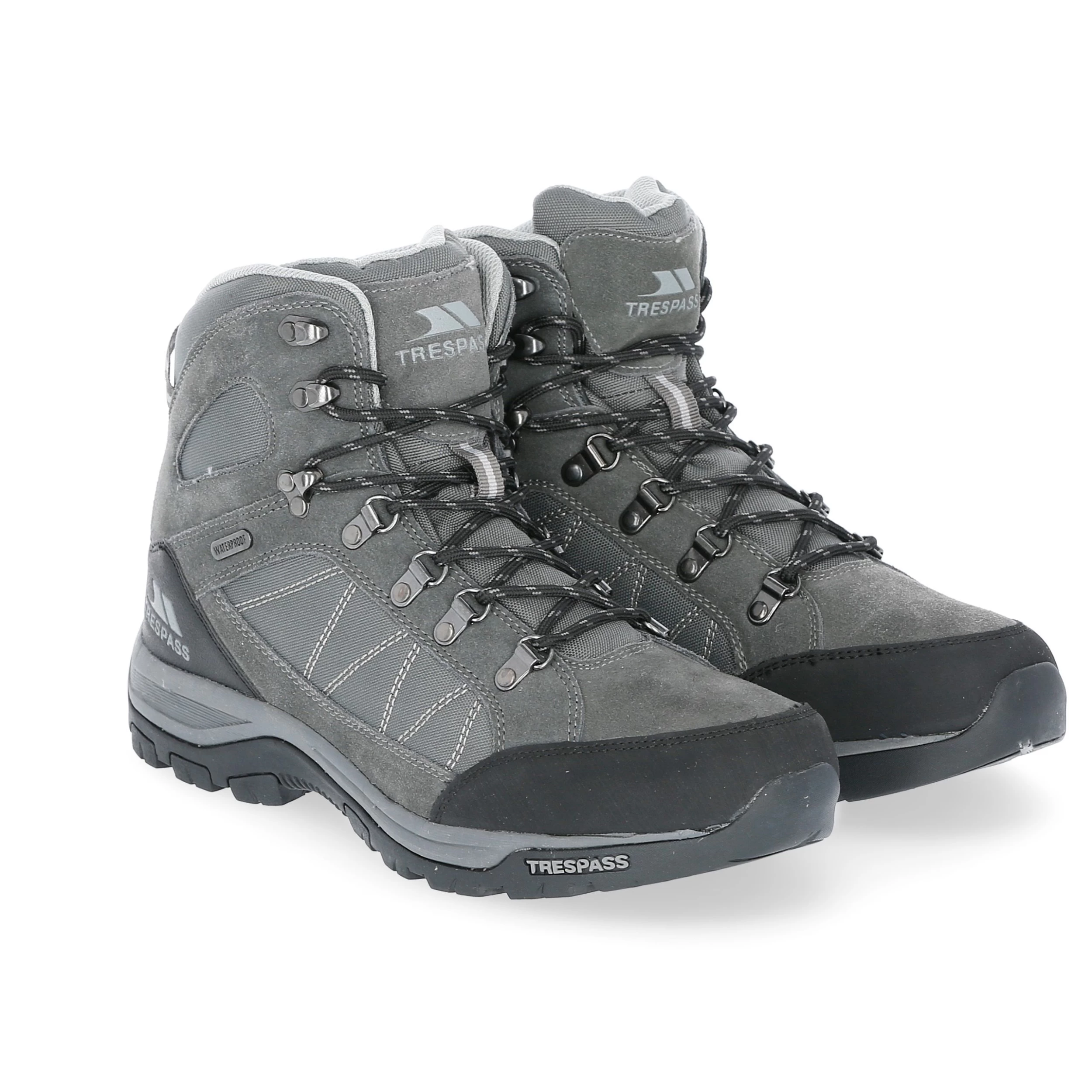 Trespass Men's Waterproof Walking Boots Chavez - Junior Size 14 Trespass Men's Waterproof Walking Boots Chavez - Junior Size - Image 14