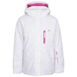 Trespass Girl's Ski Jacket TP75 Chic - WHITE 2/3
