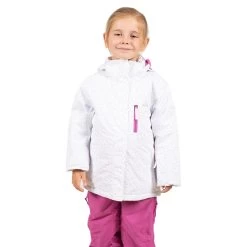 Trespass Girl's Ski Jacket TP75 Chic - WHITE 2/3 -Adventure Pulse chic fcjksktr0011 wht m01