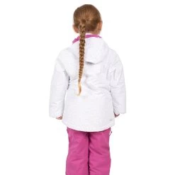 Trespass Girl's Ski Jacket TP75 Chic - WHITE 2/3 -Adventure Pulse chic fcjksktr0011 wht m02