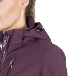 Trespass DLX Womens Softshell Jacket Windproof Claren II -Adventure Pulse clarenii fajksso10001 fgm m06