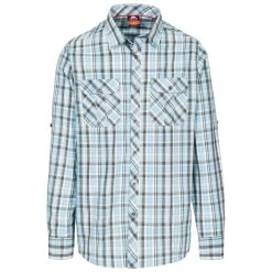Trespass Men's Checked Shirt Collector 6 Trespass Men's Checked Shirt Collector -Adventure Pulse collector matosbn20001 bch a