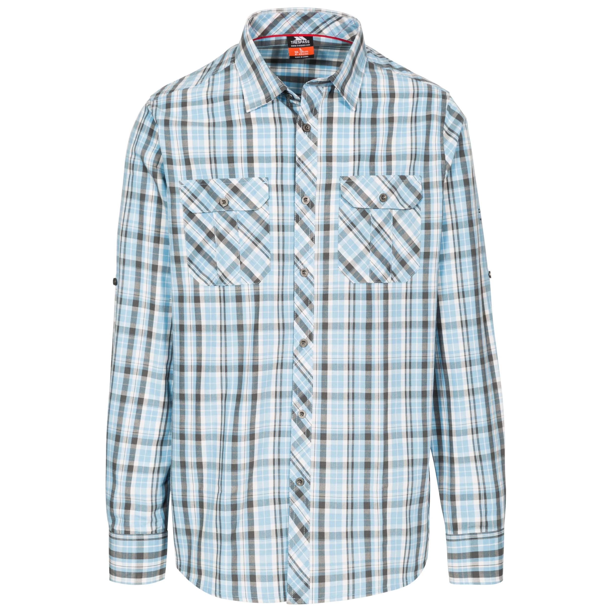Trespass Men's Checked Shirt Collector 3 Trespass Men's Checked Shirt Collector - Image 3