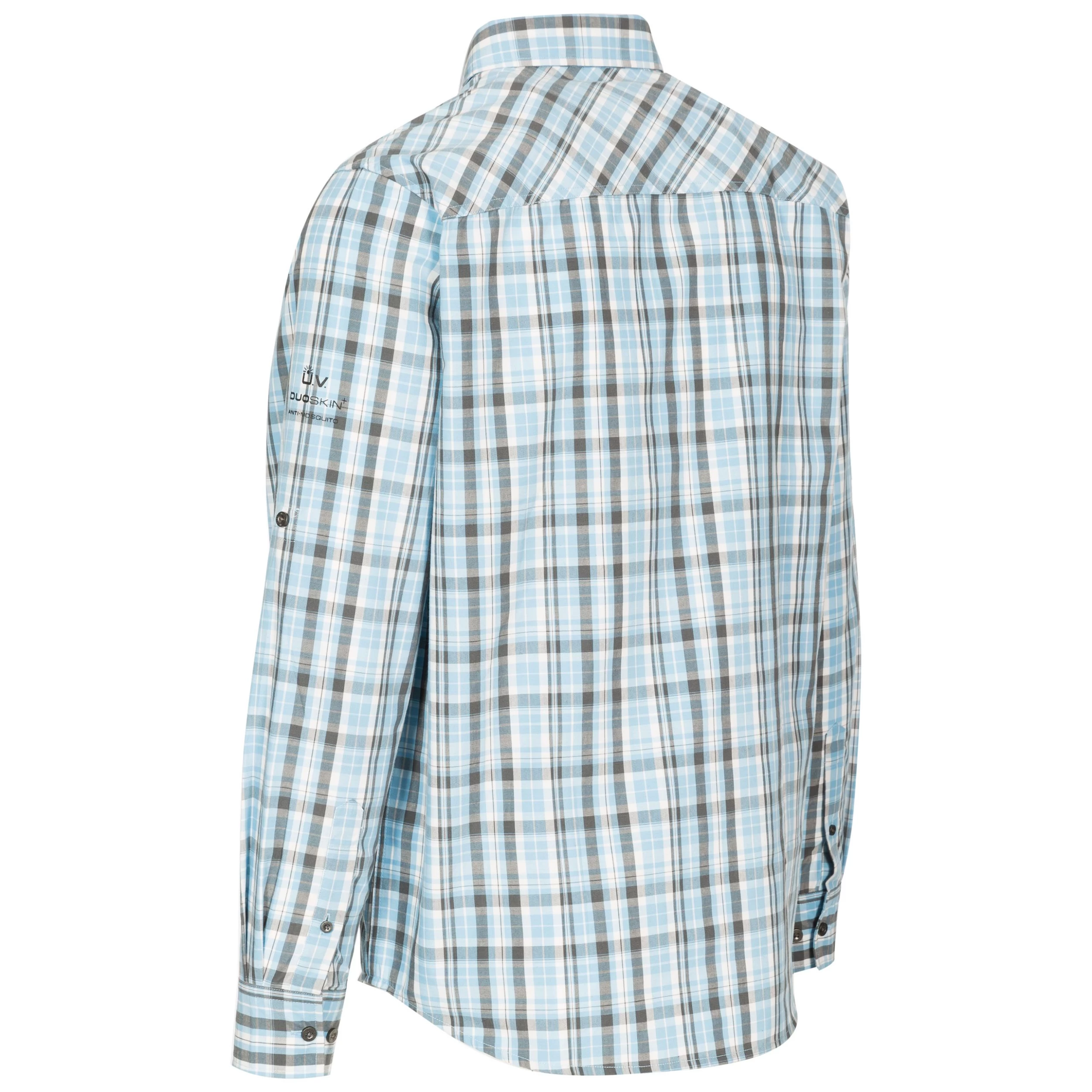 Trespass Men's Checked Shirt Collector 4 Trespass Men's Checked Shirt Collector - Image 4