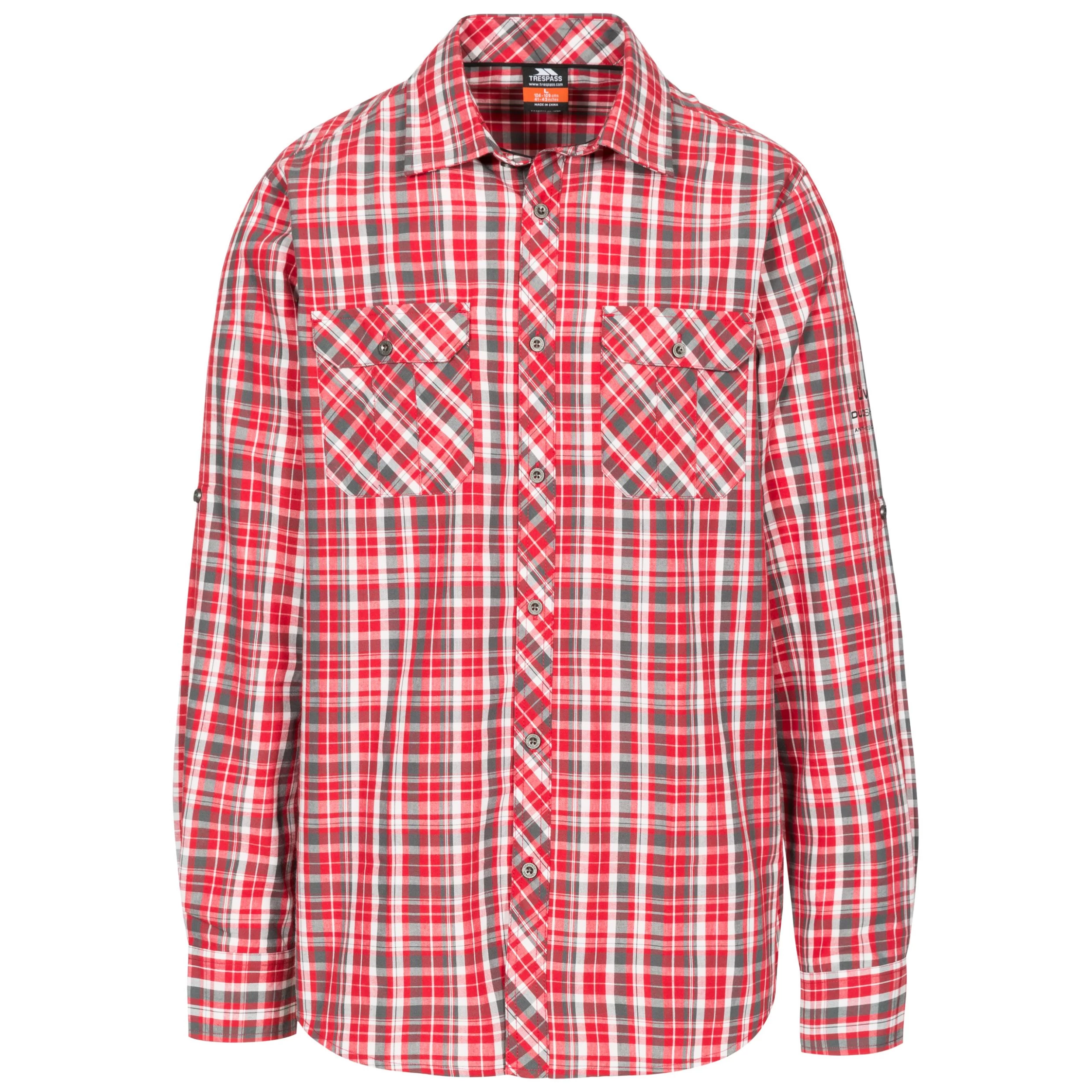 Trespass Men's Checked Shirt Collector 1 Trespass Men's Checked Shirt Collector