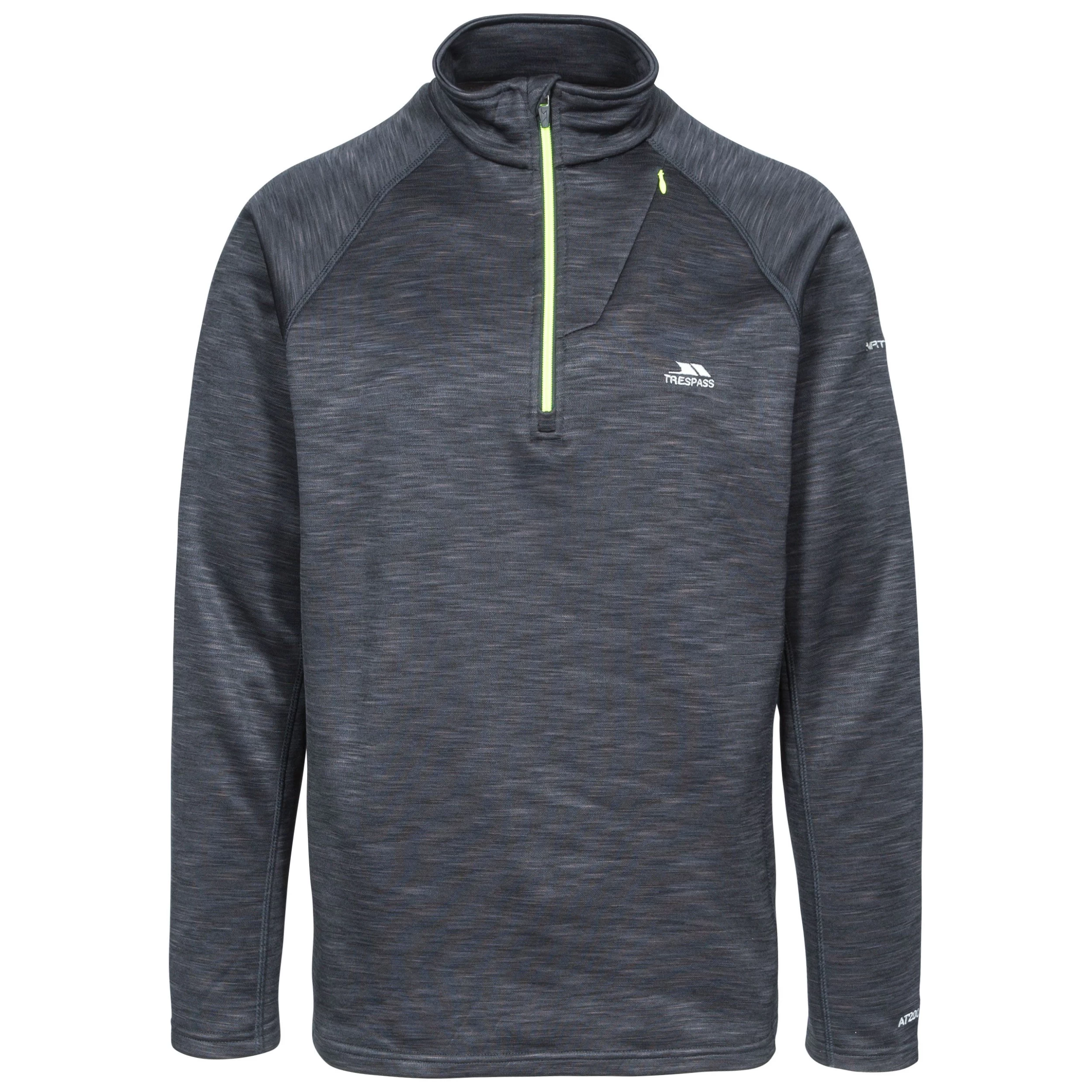 Trespass Men's 1/2 Zip Fleece Collins - Junior Size 1 Trespass Men's 1/2 Zip Fleece Collins - Junior Size