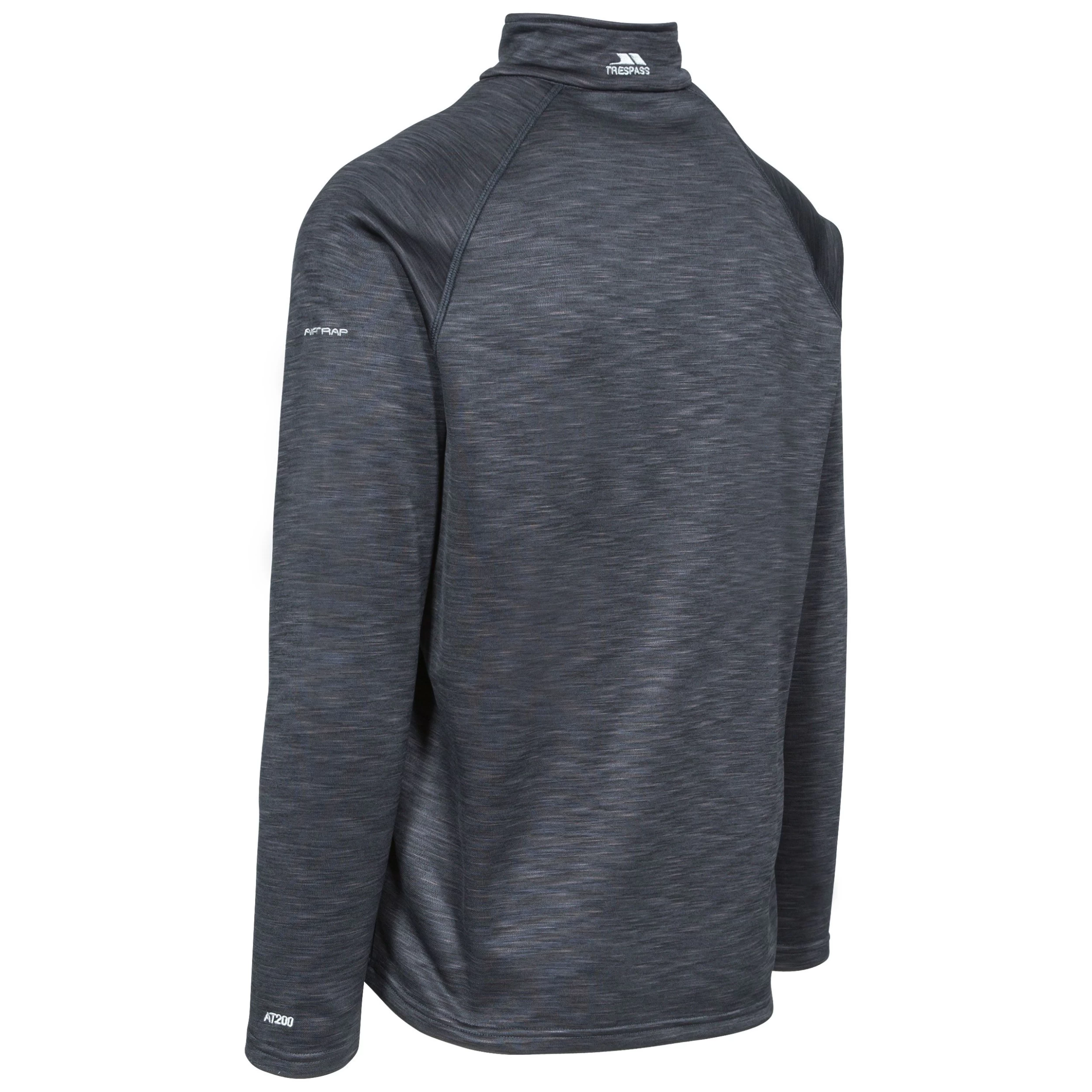 Trespass Men's 1/2 Zip Fleece Collins - Junior Size 2 Trespass Men's 1/2 Zip Fleece Collins - Junior Size - Image 2