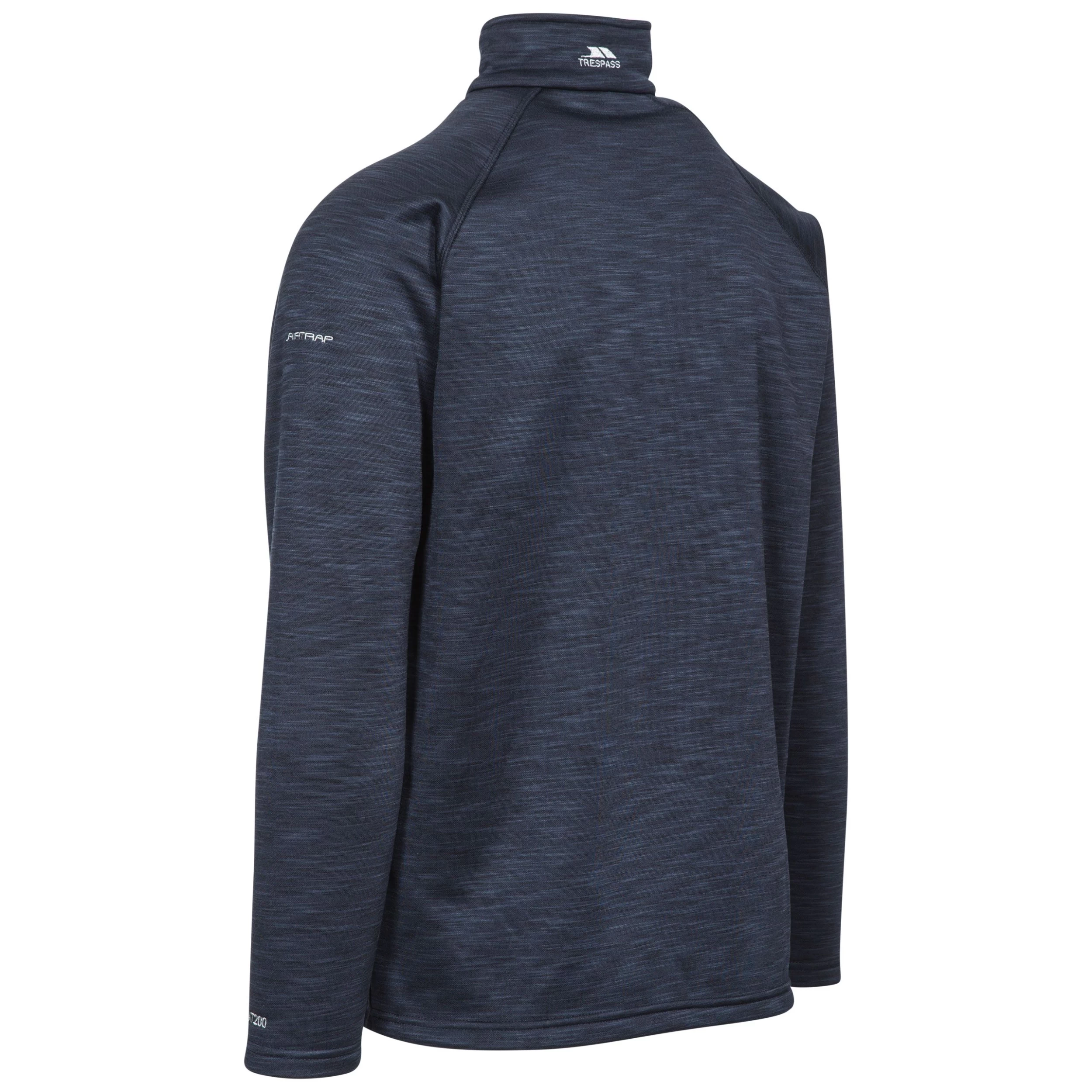 Trespass Men's 1/2 Zip Fleece Collins - Junior Size 9 Trespass Men's 1/2 Zip Fleece Collins - Junior Size - Image 9