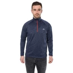 Trespass Men's 1/2 Zip Fleece Collins - Junior Size 25 Trespass Men's 1/2 Zip Fleece Collins - Junior Size -Adventure Pulse collins maflfll20001 nvm m02