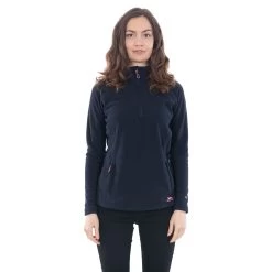 Trespass Womens 1/2 Zip Fleece Commotion - Junior Size