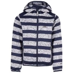 Trespass Kids' Fleece At200 Conjure - NAVY STRIPE 11/12