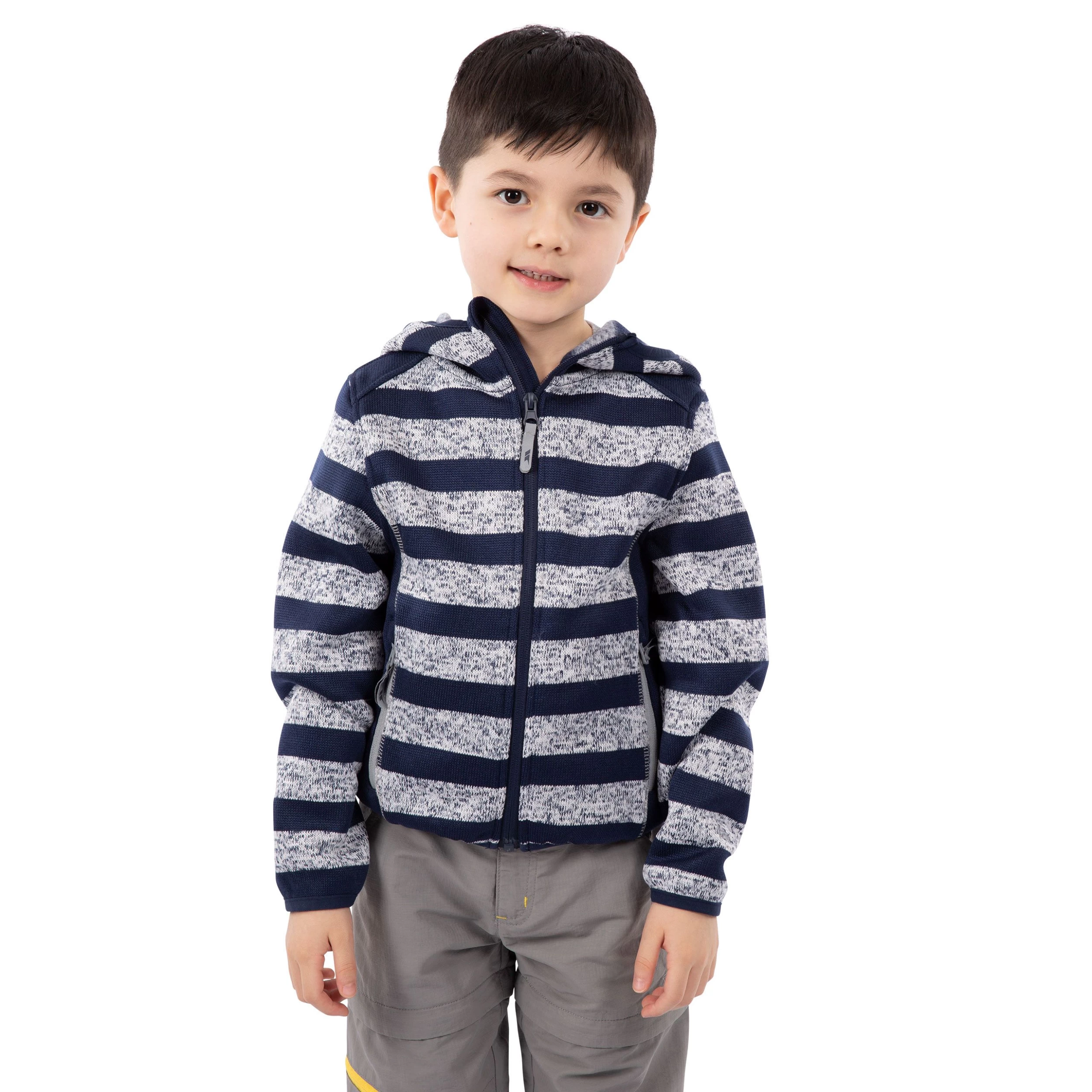 Trespass Kids' Fleece At200 Conjure - NAVY STRIPE 11/12 5 Trespass Kids' Fleece At200 Conjure - NAVY STRIPE 11/12 - Image 5