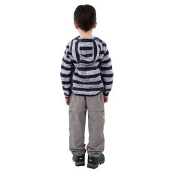Trespass Kids' Fleece At200 Conjure - NAVY STRIPE 11/12 20 Trespass Kids' Fleece At200 Conjure - NAVY STRIPE 11/12 -Adventure Pulse conjure ucflfltr0010 nse m02