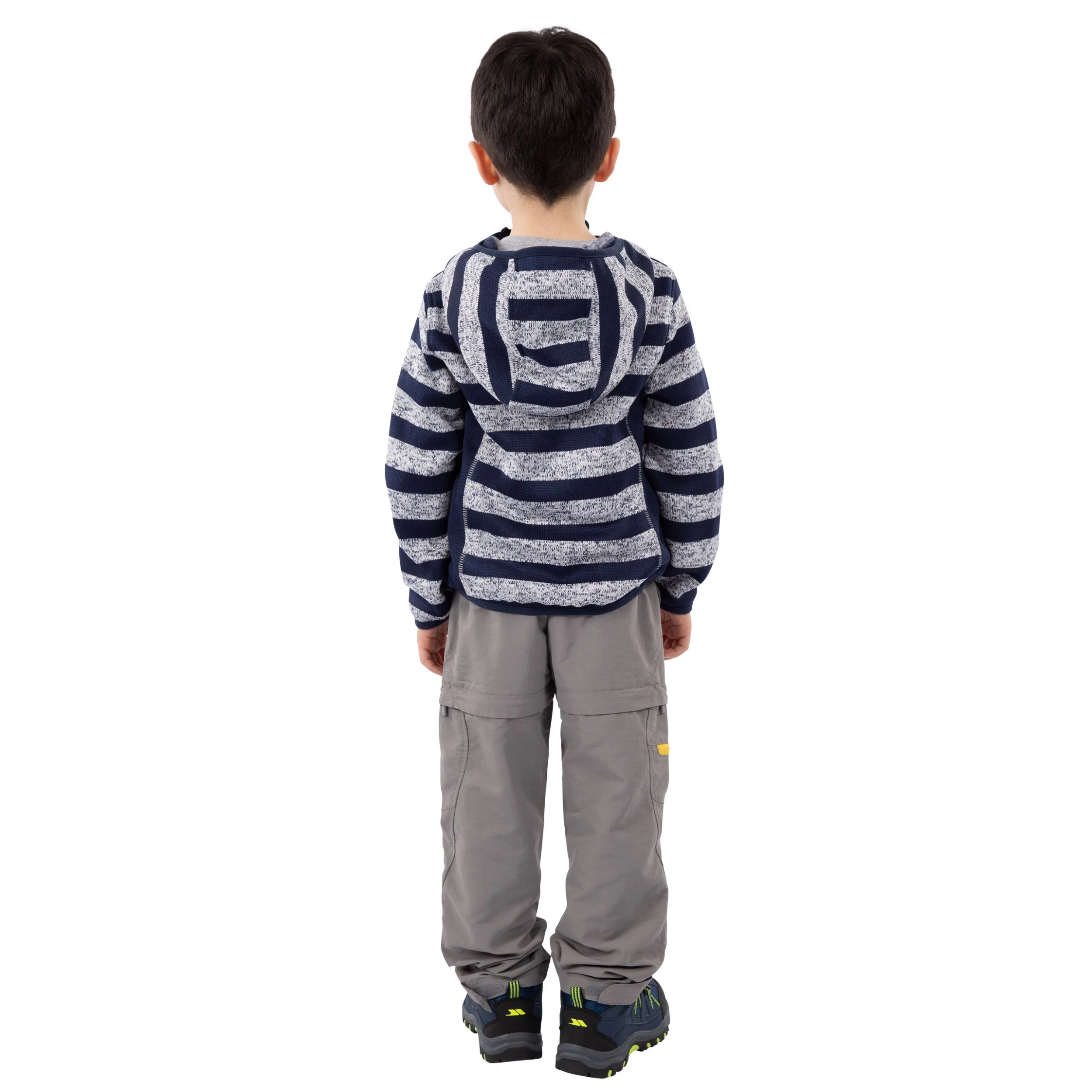Trespass Kids' Fleece At200 Conjure - NAVY STRIPE 11/12 6 Trespass Kids' Fleece At200 Conjure - NAVY STRIPE 11/12 - Image 6