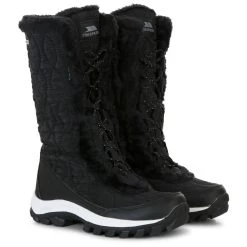 Trespass Womens Waterproof Fleece Lined Coretta II - Junior Size 13 Trespass Womens Waterproof Fleece Lined Coretta II - Junior Size -Adventure Pulse corettaii fafobotr0012 blk g