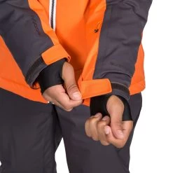Trespass Men's DLX Waterproof RECCO Ski Jacket Coulson -Adventure Pulse coulson majksktr0002 ora m05
