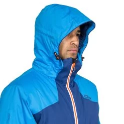 Trespass Men's DLX Waterproof RECCO Ski Jacket Coulson -Adventure Pulse coulson majksktr0002 twi m04