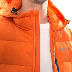 Trespass Men's DLX Hooded Down Jacket Crane -Adventure Pulse crane majkdom20004 snr m6