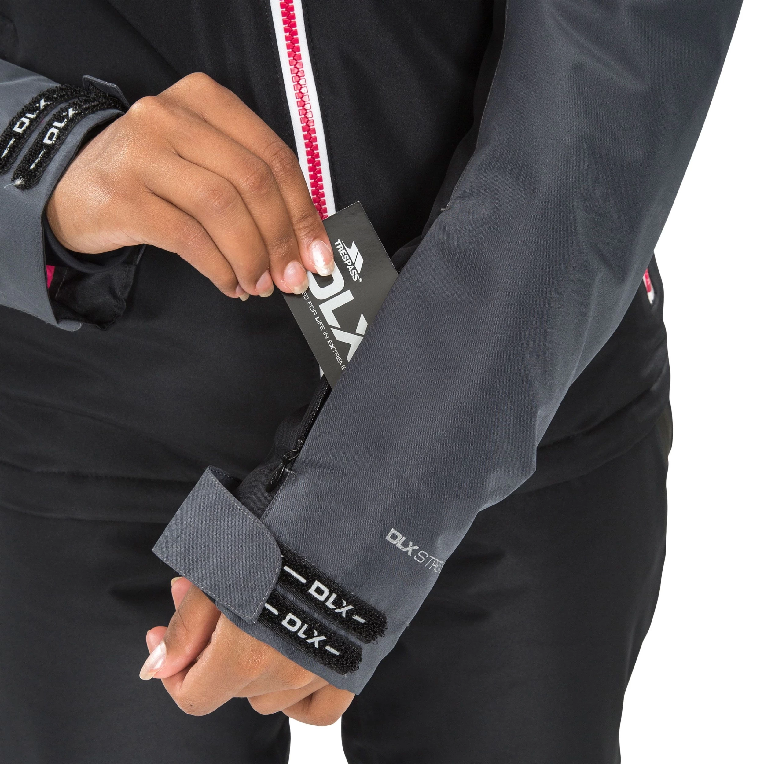 Trespass DLX Womens Ski Jacket Windproof Insulated Crista - Junior Size 6 Trespass DLX Womens Ski Jacket Windproof Insulated Crista - Junior Size - Image 6