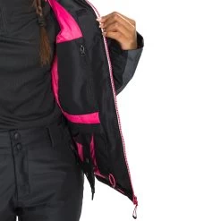 Trespass DLX Womens Ski Jacket Windproof Insulated Crista - Junior Size 10 Trespass DLX Womens Ski Jacket Windproof Insulated Crista - Junior Size -Adventure Pulse crista fajkskm20005 blk m6 1