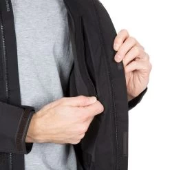 Trespass Men's DLX Waterproof Jacket Danson -Adventure Pulse danson majkrao10004 blk m10