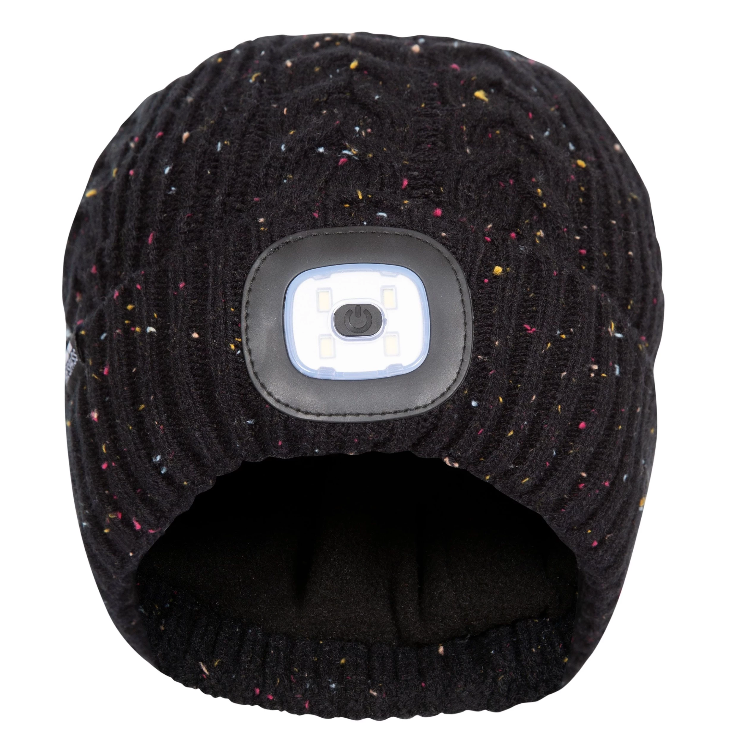 Trespass Unisex Rechargeable LED Beanie Hat Dazzle 2 Trespass Unisex Rechargeable LED Beanie Hat Dazzle - Image 2