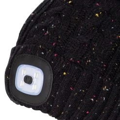 Trespass Unisex Rechargeable LED Beanie Hat Dazzle 10 Trespass Unisex Rechargeable LED Beanie Hat Dazzle -Adventure Pulse dazzle uahshatr0005 bkm e