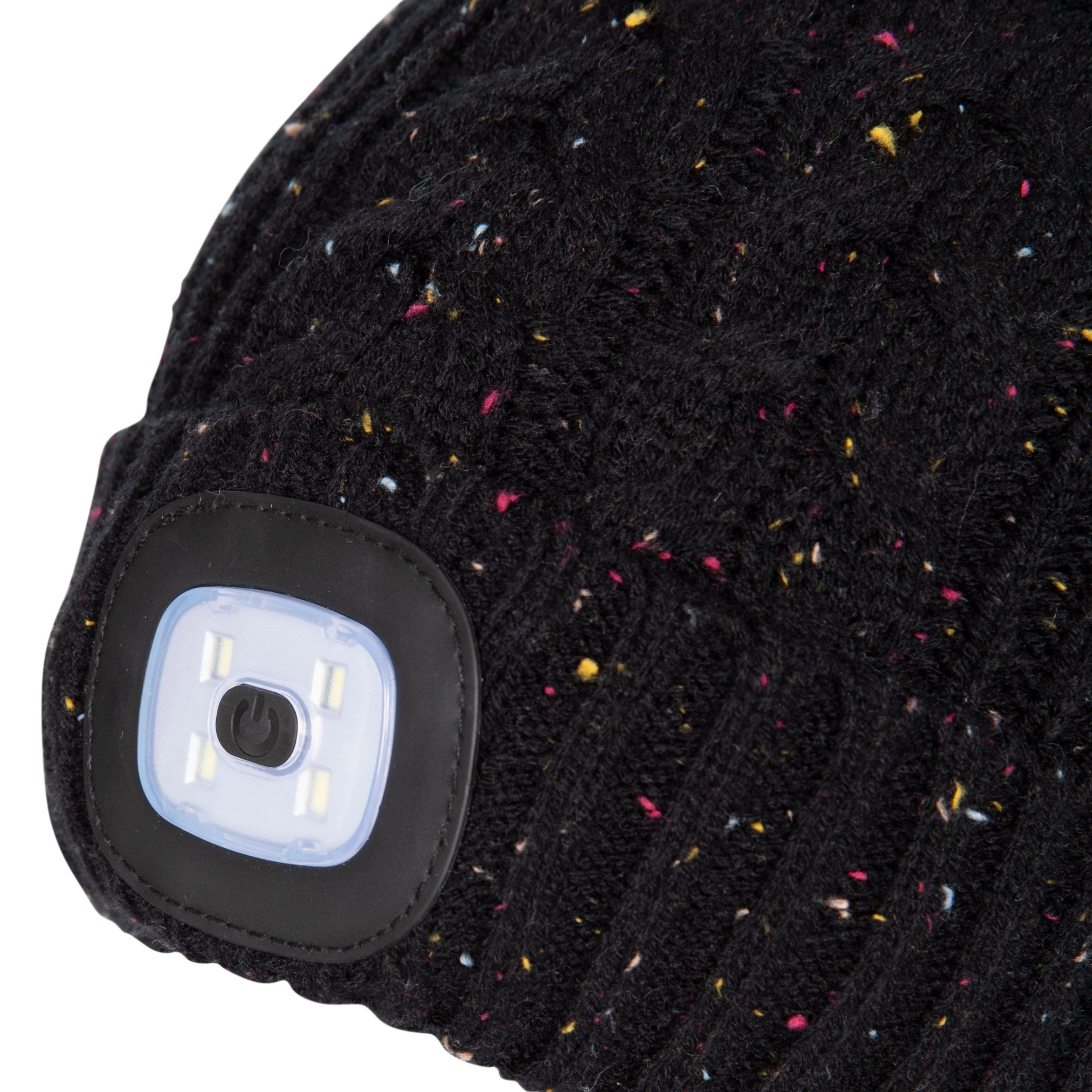 Trespass Unisex Rechargeable LED Beanie Hat Dazzle 5 Trespass Unisex Rechargeable LED Beanie Hat Dazzle - Image 5
