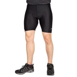 Trespass Mens Padded Shorts Decypher II -Adventure Pulse decypherii mabtshtr0006 blk m02