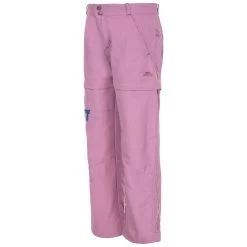 Trespass Kids' Convertible Walking Trousers Defender -Adventure Pulse defender ucbttrn10001 mau b