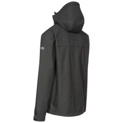Trespass Men's Hooded Softshell Jacket Desmond -Adventure Pulse desmond majkssn20003 blk b 1