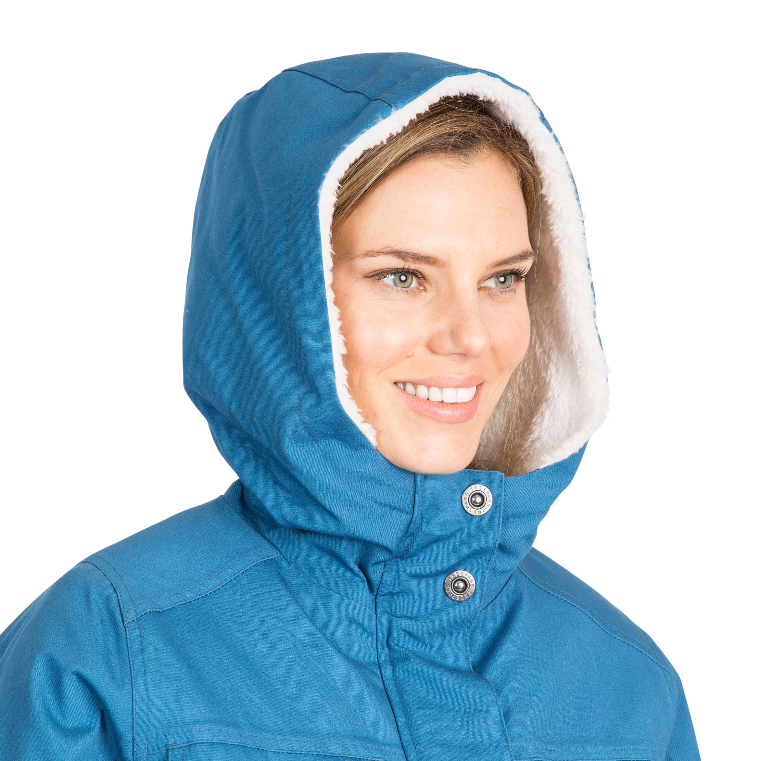 Trespass Womens Fleece Lined Waterproof Jacket Devoted 19 Trespass Womens Fleece Lined Waterproof Jacket Devoted - Image 19
