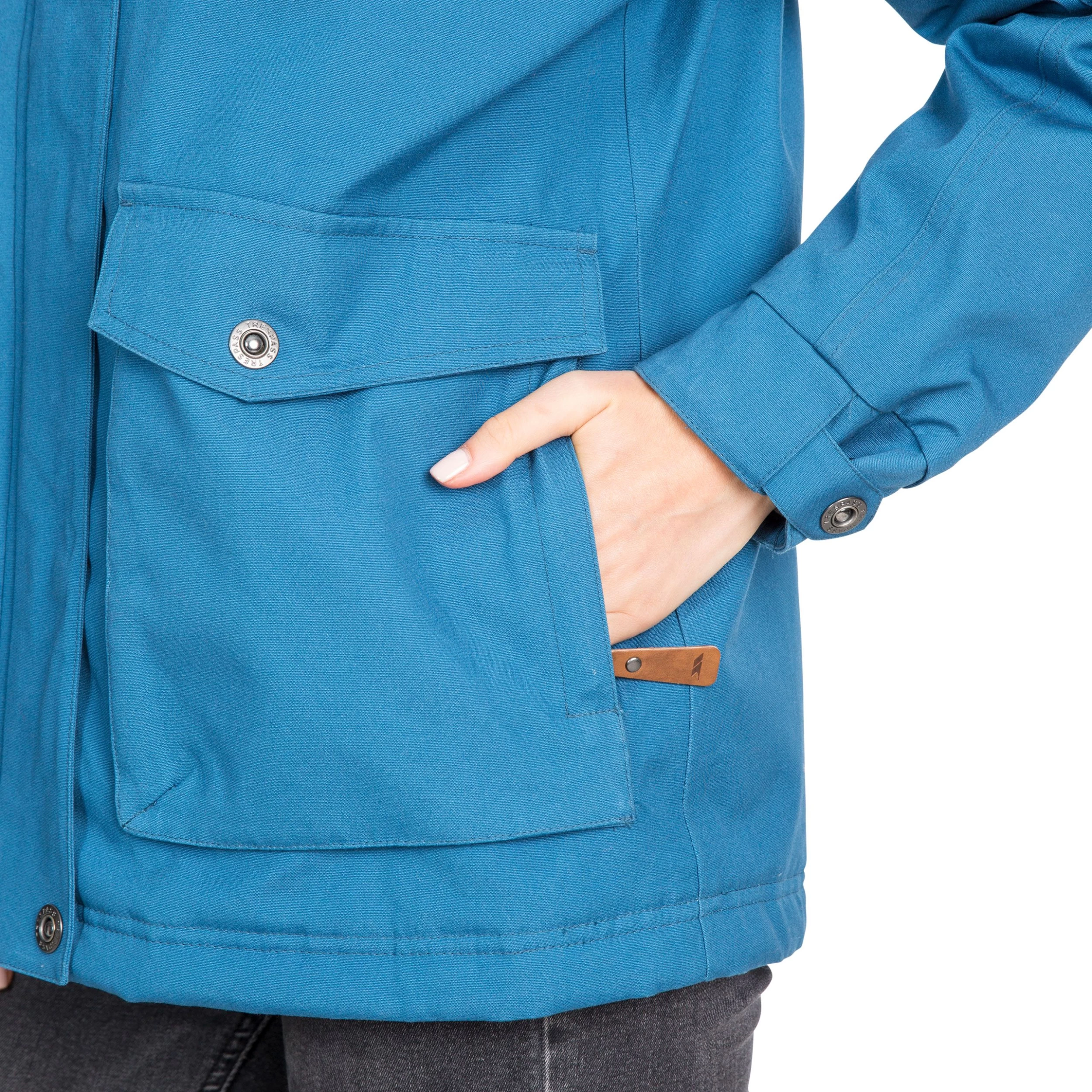 Trespass Womens Fleece Lined Waterproof Jacket Devoted 20 Trespass Womens Fleece Lined Waterproof Jacket Devoted - Image 20