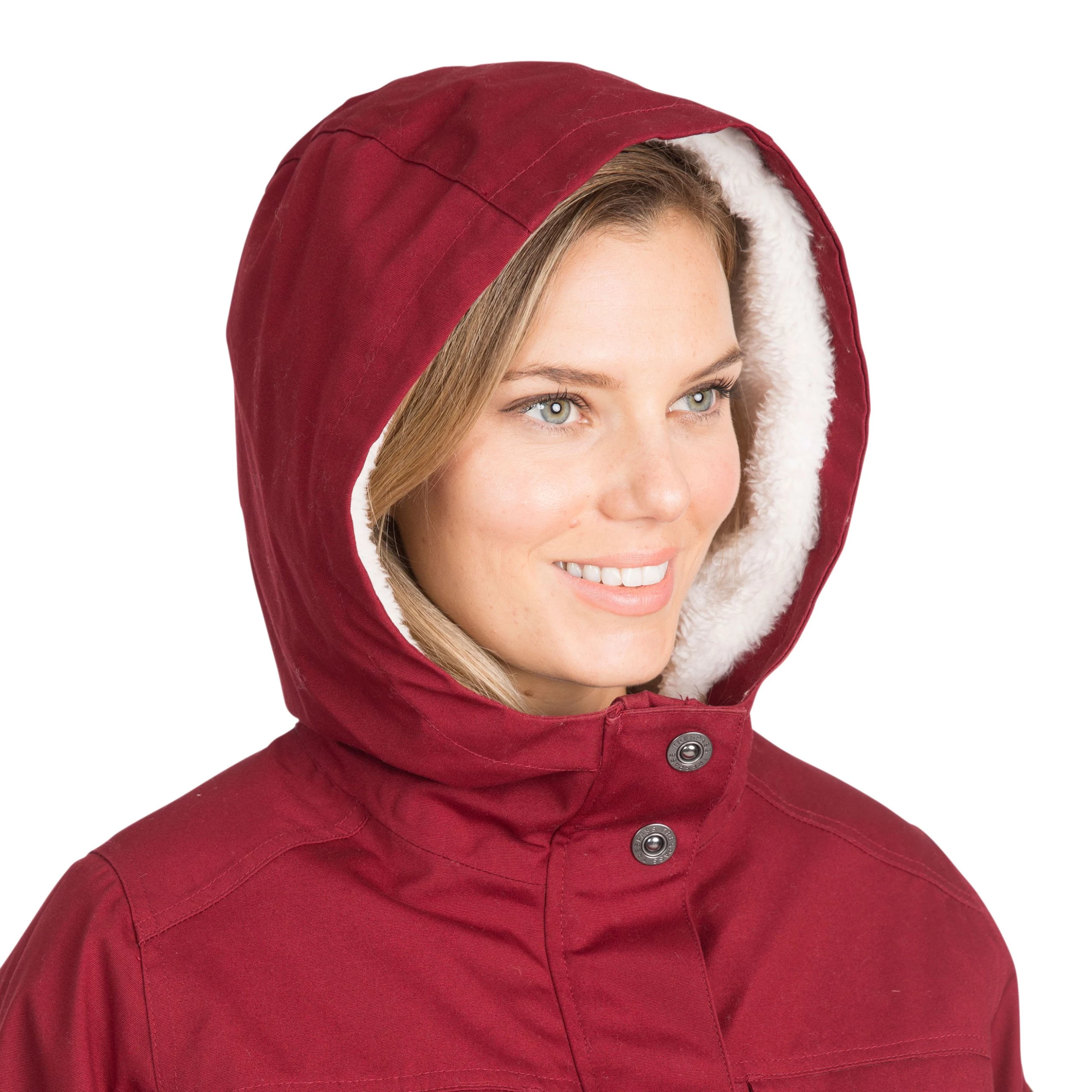 Trespass Womens Fleece Lined Waterproof Jacket Devoted 12 Trespass Womens Fleece Lined Waterproof Jacket Devoted - Image 12