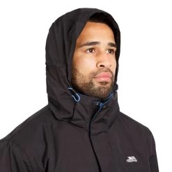 Trespass Men's Waterproof Jacket Donelly - Junior Size -Adventure Pulse donelly majkral20005 blk m03