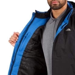 Trespass Men's Waterproof Jacket Donelly - Junior Size -Adventure Pulse donelly majkral20005 blk m05