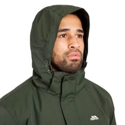 Trespass Men's Waterproof Jacket Donelly - Junior Size -Adventure Pulse donelly majkral20005 oli m03