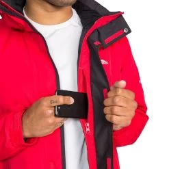 Trespass Men's Waterproof Jacket Donelly - Junior Size -Adventure Pulse donelly majkral20005 red m04