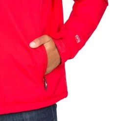 Trespass Men's Waterproof Jacket Donelly - Junior Size -Adventure Pulse donelly majkral20005 red m05