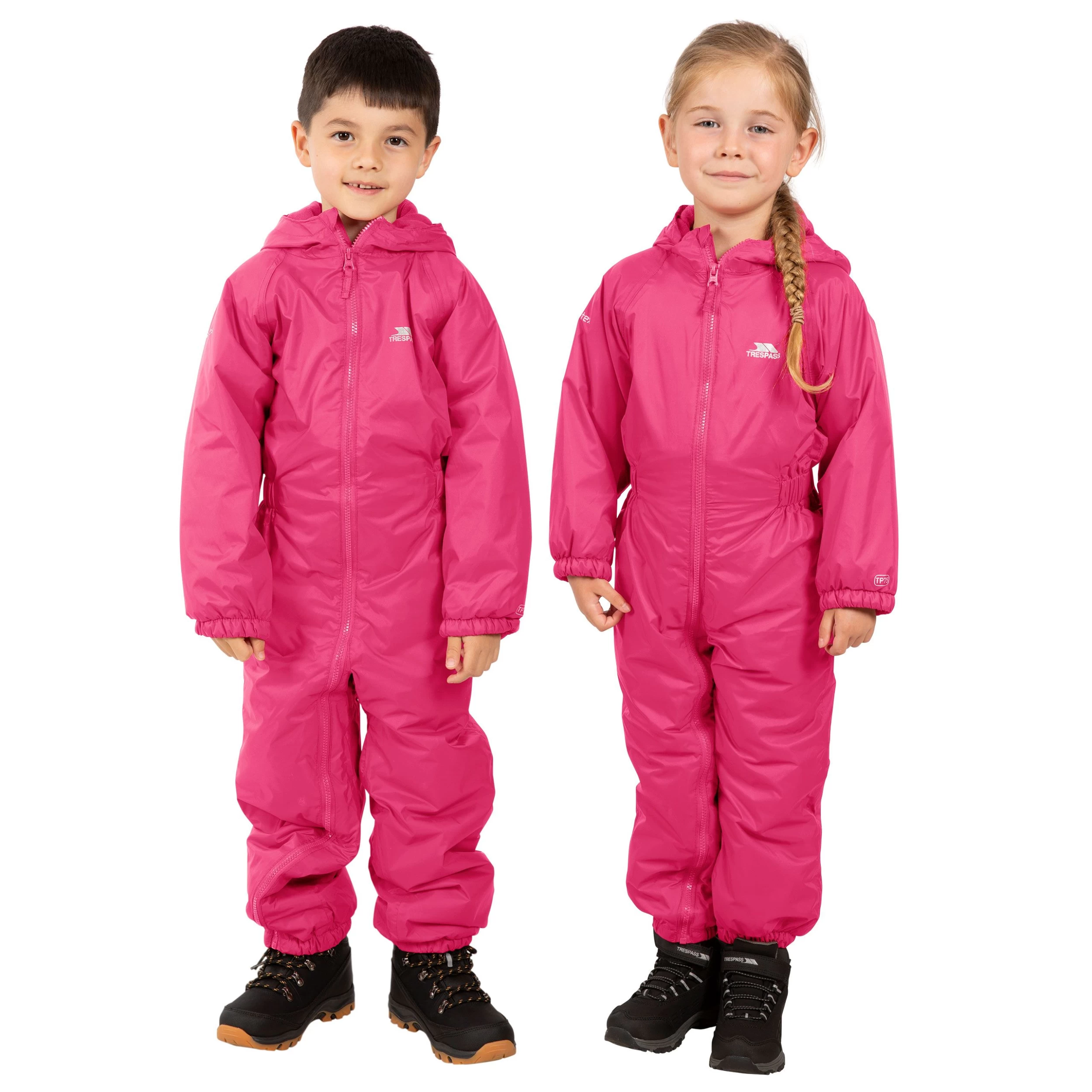 Trespass Kids' Rain Suit Dripdrop 10 Trespass Kids' Rain Suit Dripdrop - Image 10
